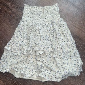 Kendall and Kylie floral skirt